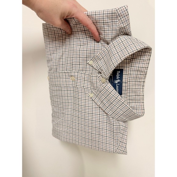 Ralph Lauren Other - Ralph Lauren striped long sleeve button up men's shirt size 17 36/37